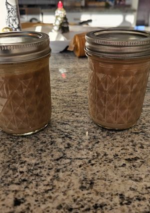 A picture of Homemade Baileys Irish Cream.
