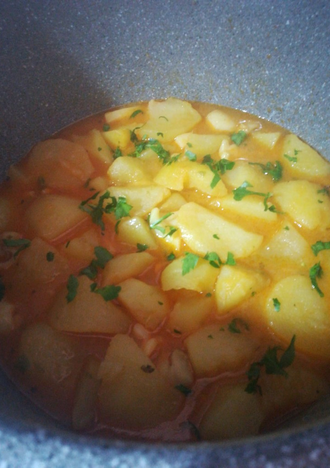 Una foto de Patatas con sepia en Olla GHM
