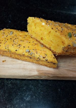 Una foto de Budín de zanahoria y naranja sin tacc