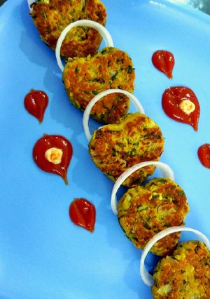 A picture of Oats cutlets.