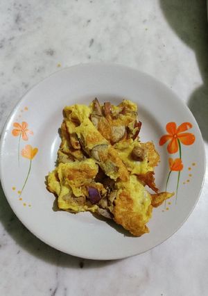 Foto resep Dadar telur terong