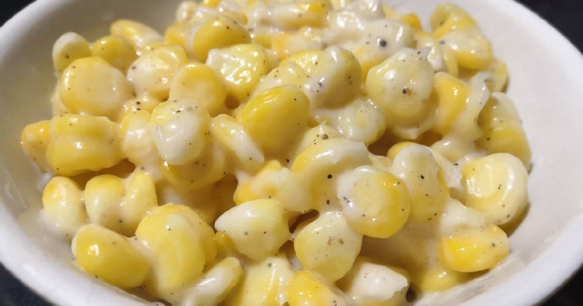 Cheesy Sweet Corn Recipe by Anita James Cookpad