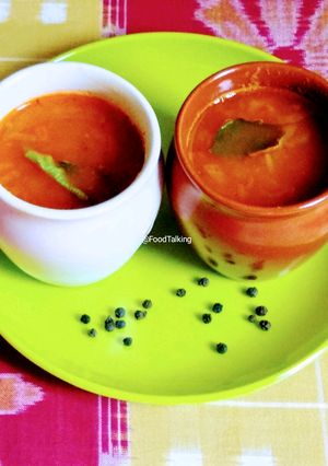 A picture of Saru or Rasam.