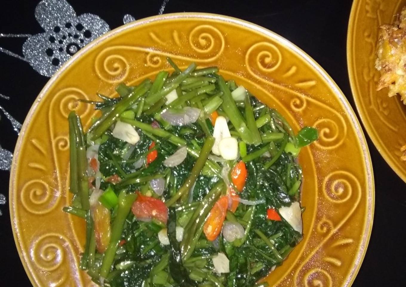 kangkung goreng tunggal