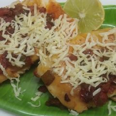 A picture of Masala pav.