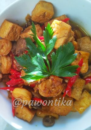 Foto resep Tahu Udang Tumis Kecap