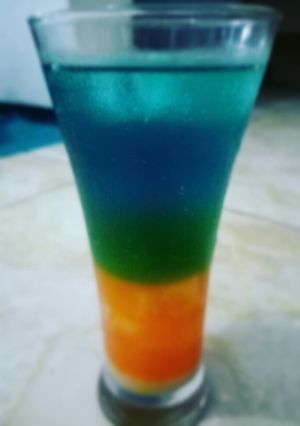 Foto resep Rainbow Cocktail