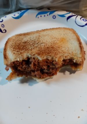 A picture of Benny's Corned Beef Sandwich Batch 3.