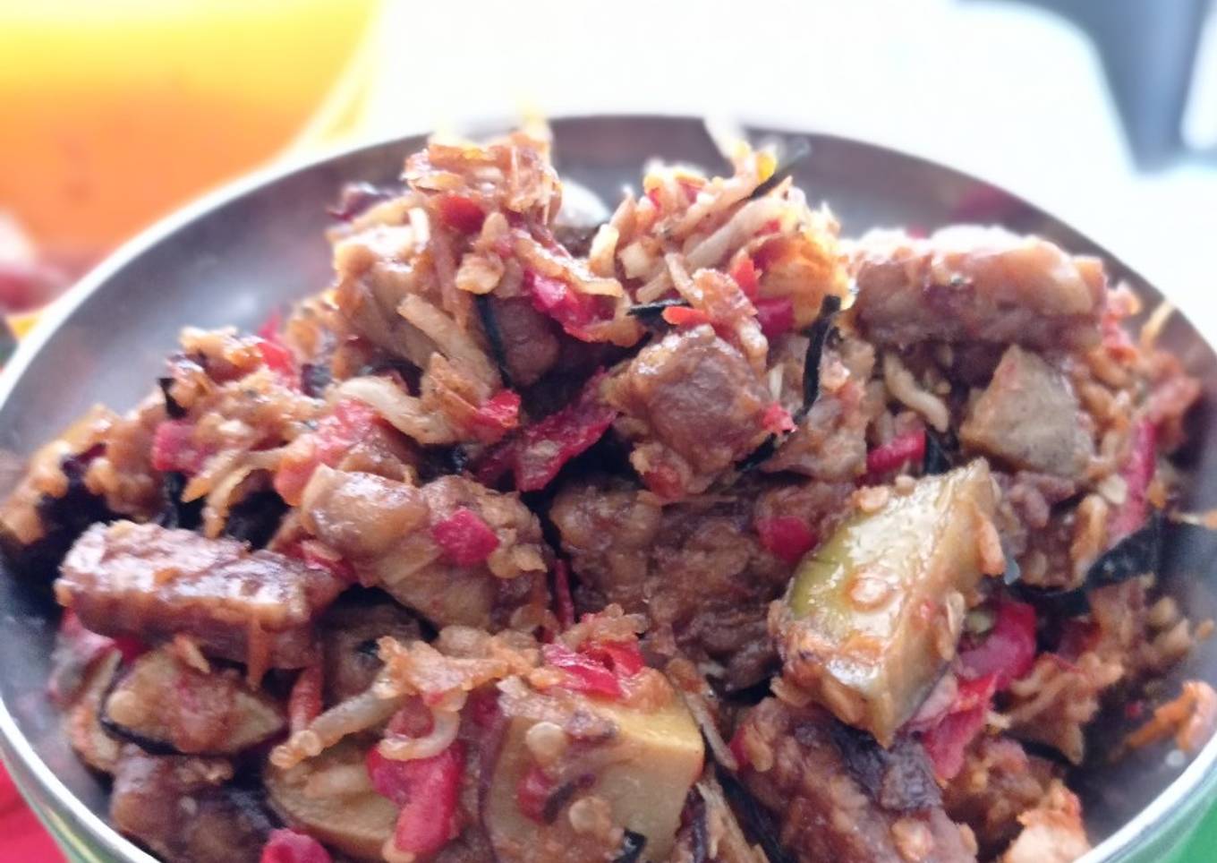 JTSIT (Jengkol Tempe Sambel Ikan Teri)