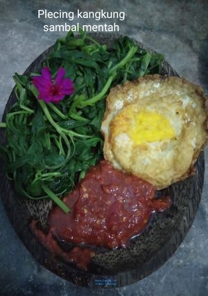 Foto resep Plecing kangkung