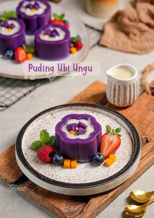 Foto resep Puding Ubi Ungu