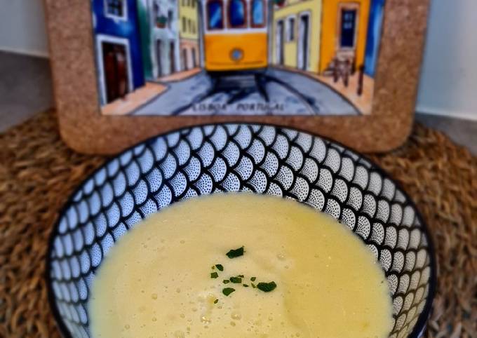 Recette Délicieux Velouté courgette kiri🍁🍂