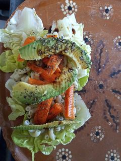 Una foto de Ensalada con pasta 🥕🥗