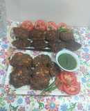 Mutton mince chably kababs