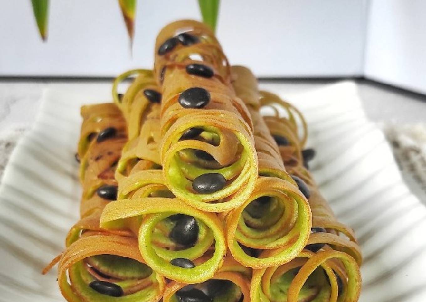Kue Jalan Pandan Teflon