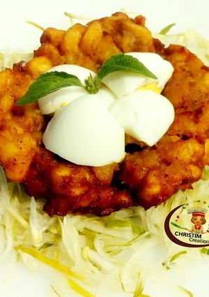 A picture of Plantain patty.