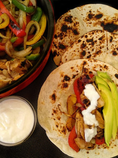 Una foto de Fajitas de pollo