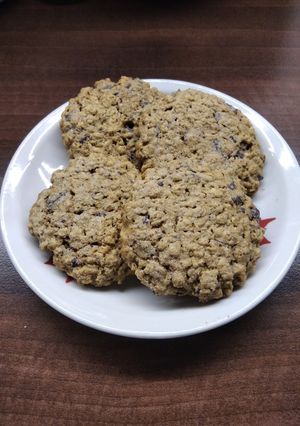 Zabkeksz csokidarabokkal recept fotója