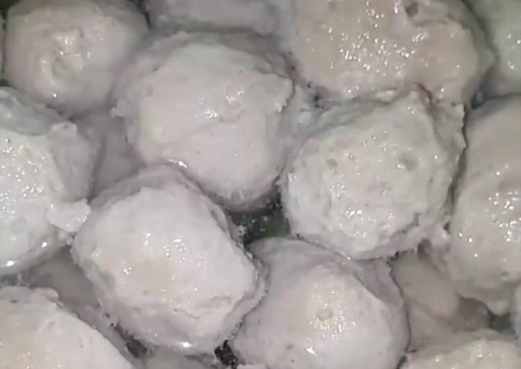 Resep Pentol Bakso Ikan Tuna ala rumahan Sederhana Untuk Jualan