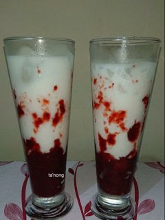 Foto resep Korean strawberry milk