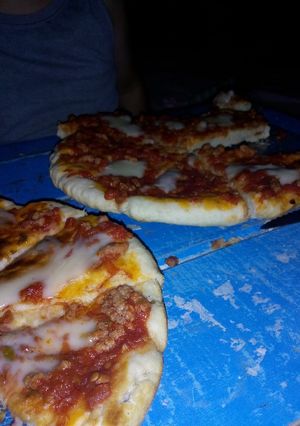 Una foto de Pizza al sartén🍕