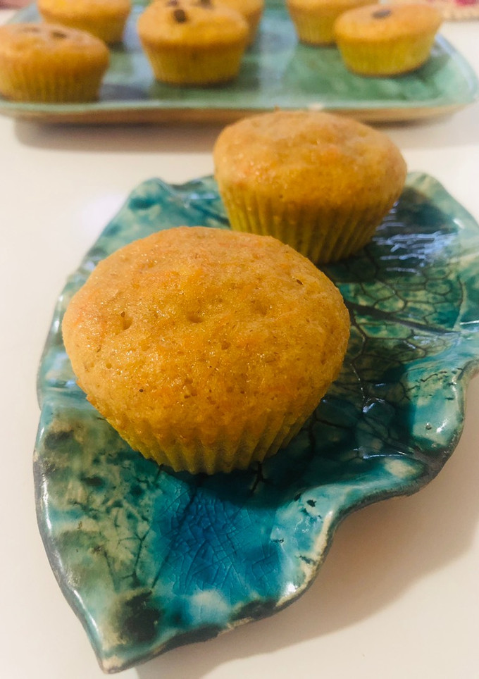 Una foto de Muffins de calabaza y naranja 🍊