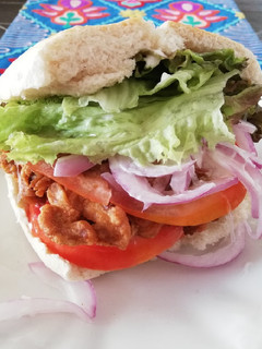 Una foto de Sandwich de pescado