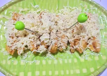 Masakan Populer Pisang goreng keju Mantul Banget