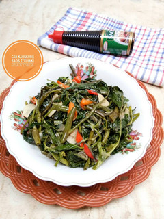 Foto resep Cah Kangkung Saos Teriyaki #RabuBaru