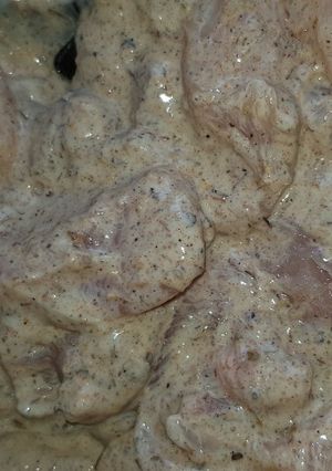 Une photo de Poulet mariné cookeo