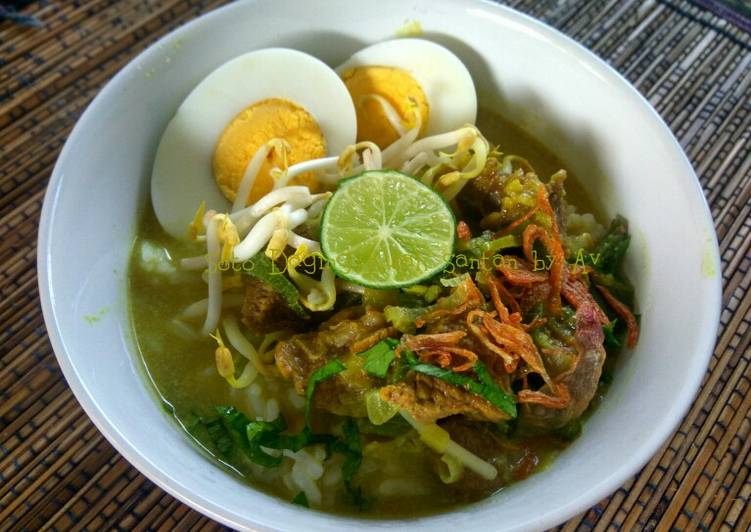 Soto Daging Kuah Santan