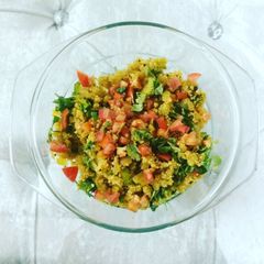 A picture of Quinoa Poha.
