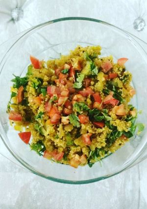 A picture of Quinoa Poha.