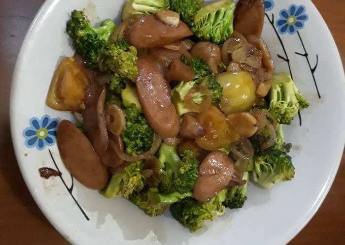 Sosis Brokoli Saus Teriyaki