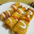 187. Corn dog Sozis Moza (Roti Tawar)