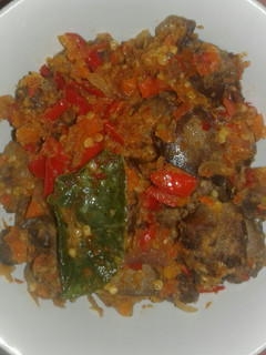 Foto resep Oseng ati ampela mercon