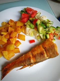 Sült hekk törzs recept fotója
