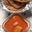 Shahi paneer with paratha