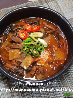 韓式市場湯飯장터국밥 的食譜成品照片