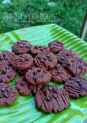 Foto resep Chocolate Chocochips Cookies (Teflon)