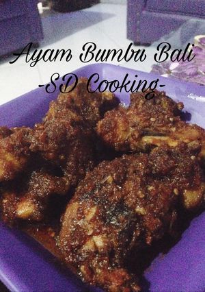 Foto resep Ayam Bumbu Bali Sederhana by SD Cooking