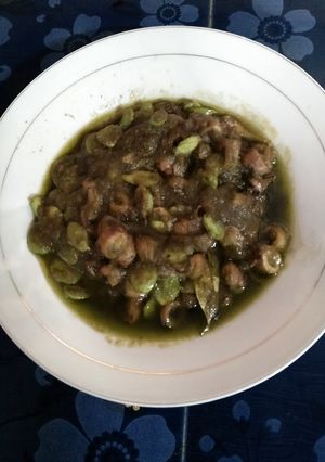 Foto resep Cumi Pete Sambal ijo