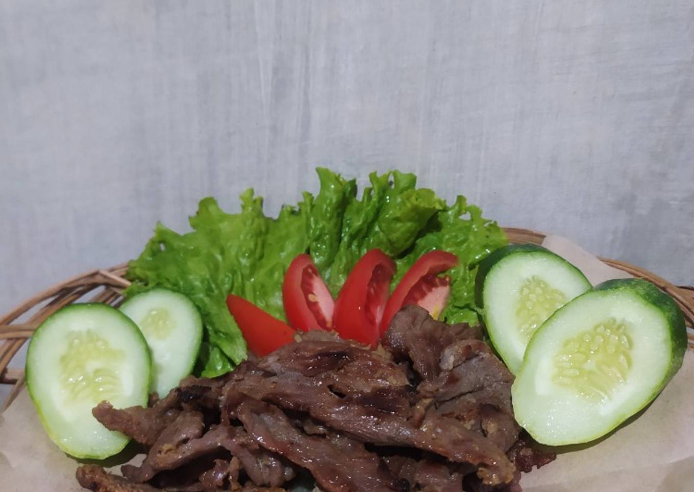 Daging panggang isian kebab