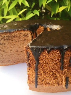 Foto resep Double Chocolate Chiffon Cake