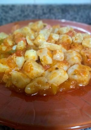 Una foto de Ñoquis de queso fresco. 👩🏼‍🍳