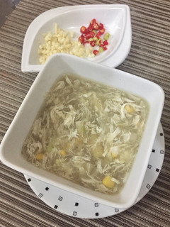 Foto resep Sup Asparagus kepiting & jagung praktis (pake bumbu sup sdh jd)