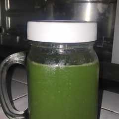 รูปของ Green juice (healthy juice)