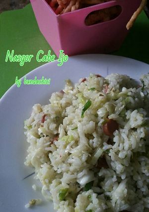 Foto resep Nasgor Cabe Ijo