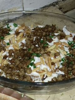 صورة لوصفة فتة الباذنجان