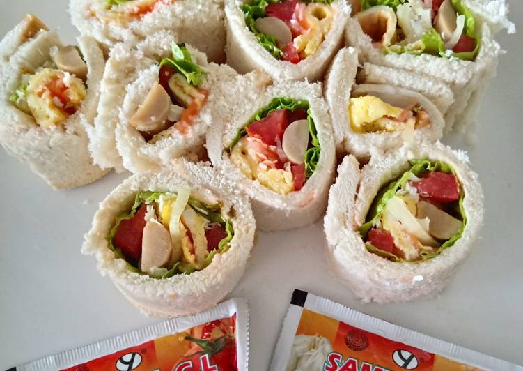 Bagaimana mengolah Sushi Sandwich, Enak Banget